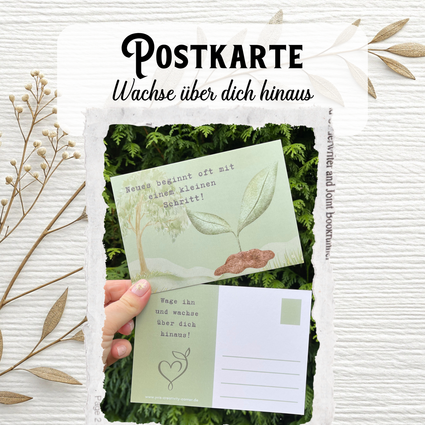 Postkarten mit Herz – Motivierende Sprüche & Liebevolle Designs