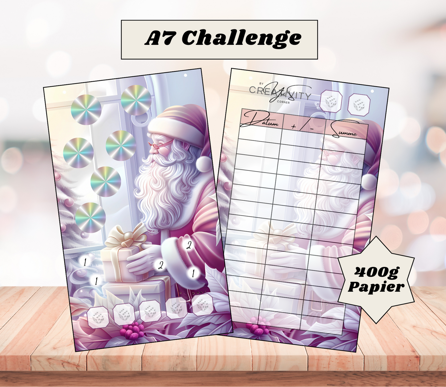 A7 Sparchallenge „Weihnachtsmann"