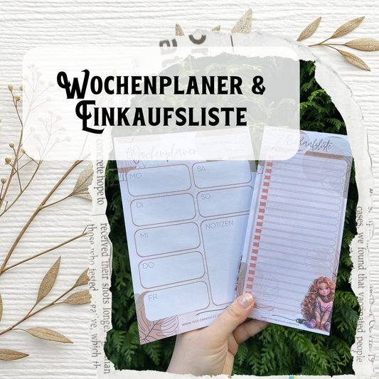 Einkaufsliste Block „Shopdesign“ DIN lang