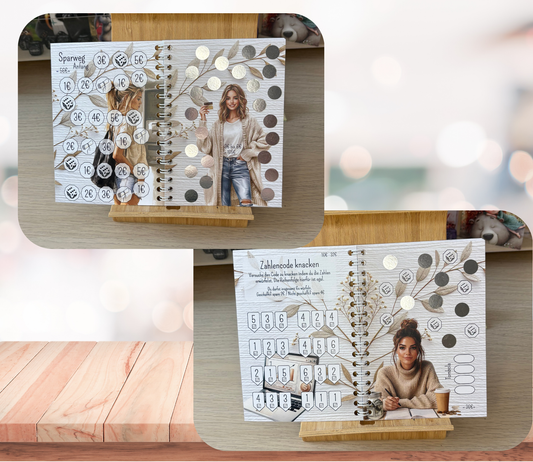 Sparplan „Notgroschen 2.0“, A6, Spiralbindung