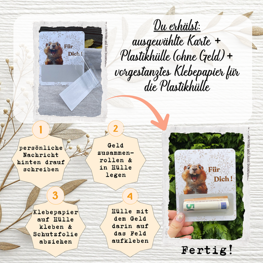 💌 Liebevolle Geldgeschenk-Verpackung