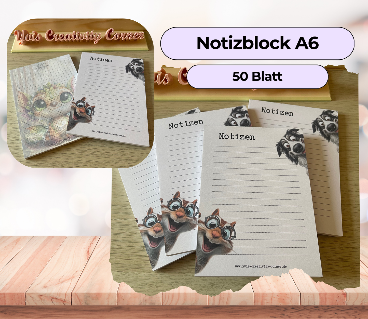Block „Peeking Animals“ A6