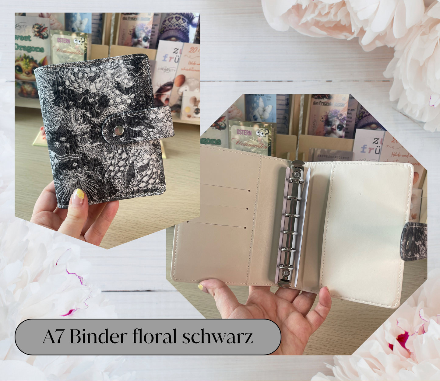 A7 Binder „einfach“ inkl. matten Zipphüllen