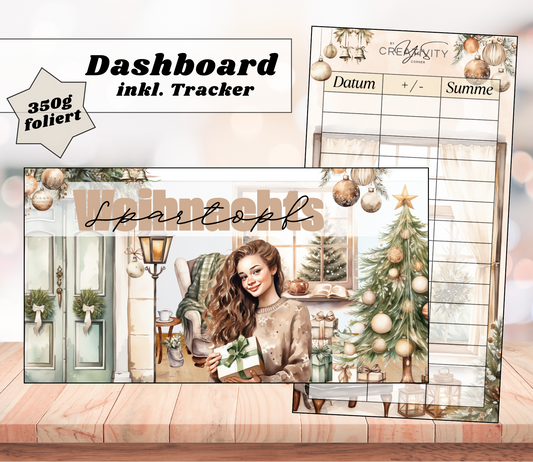 Dashboards Spartöpfe - mehrere Auswahlmöglichkeiten, A6, Papier 350g foliert