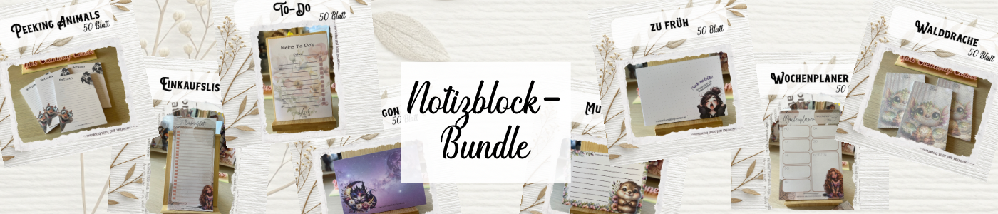 Notizblock-Bundle