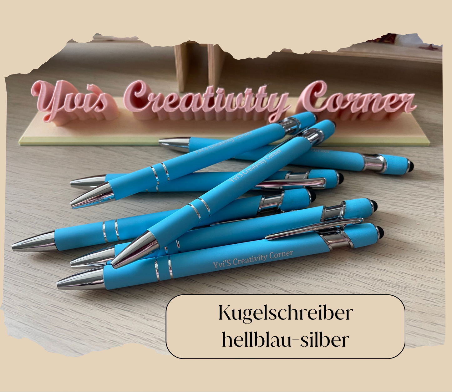 Kugelschreiber - verschiedene Ausführungen - ‚Yvis Creativity Corner‘