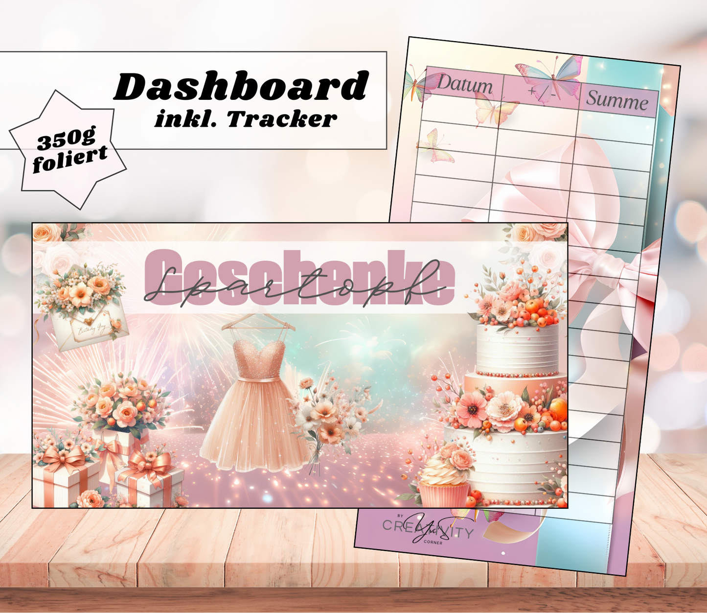 Dashboards - mehrere Auswahlmöglichkeiten, foliert, A6, Papier 400g