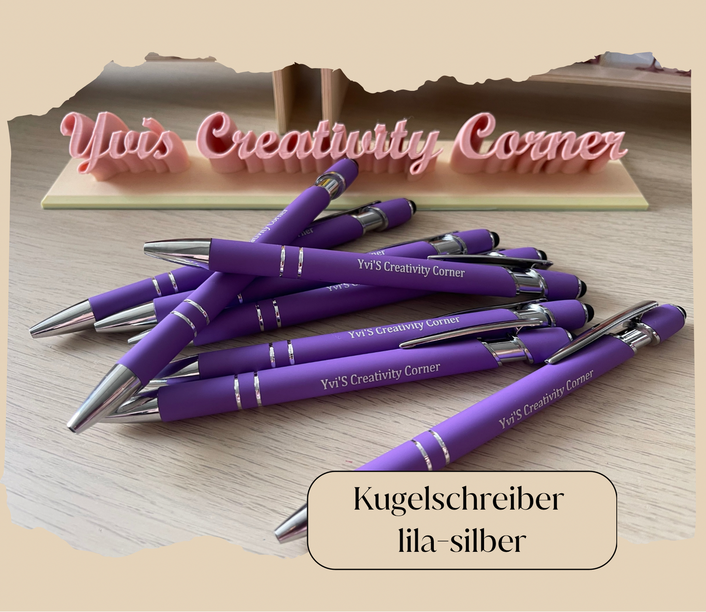 Kugelschreiber - verschiedene Ausführungen - ‚Yvis Creativity Corner‘