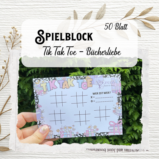 Spielblock „Tik Tak Toe“ A6
