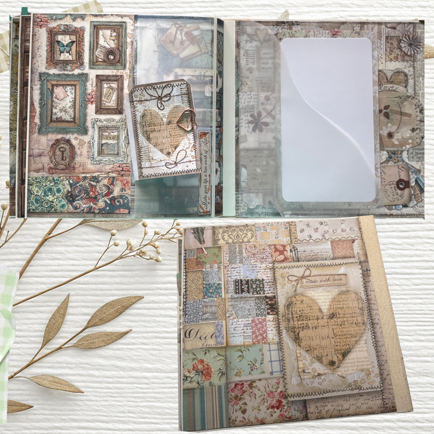 🌼 Album „Vintage Muse“ - ein handgefertigtes Unikat 🌼