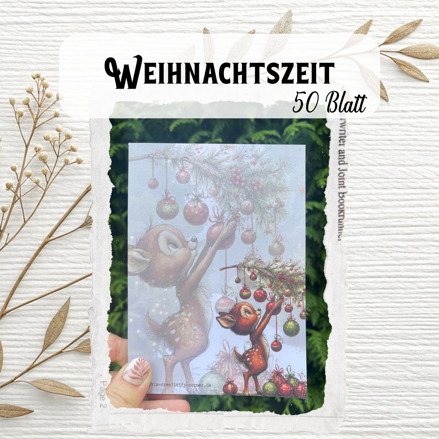 Block „Weihnachtszeit“ A6