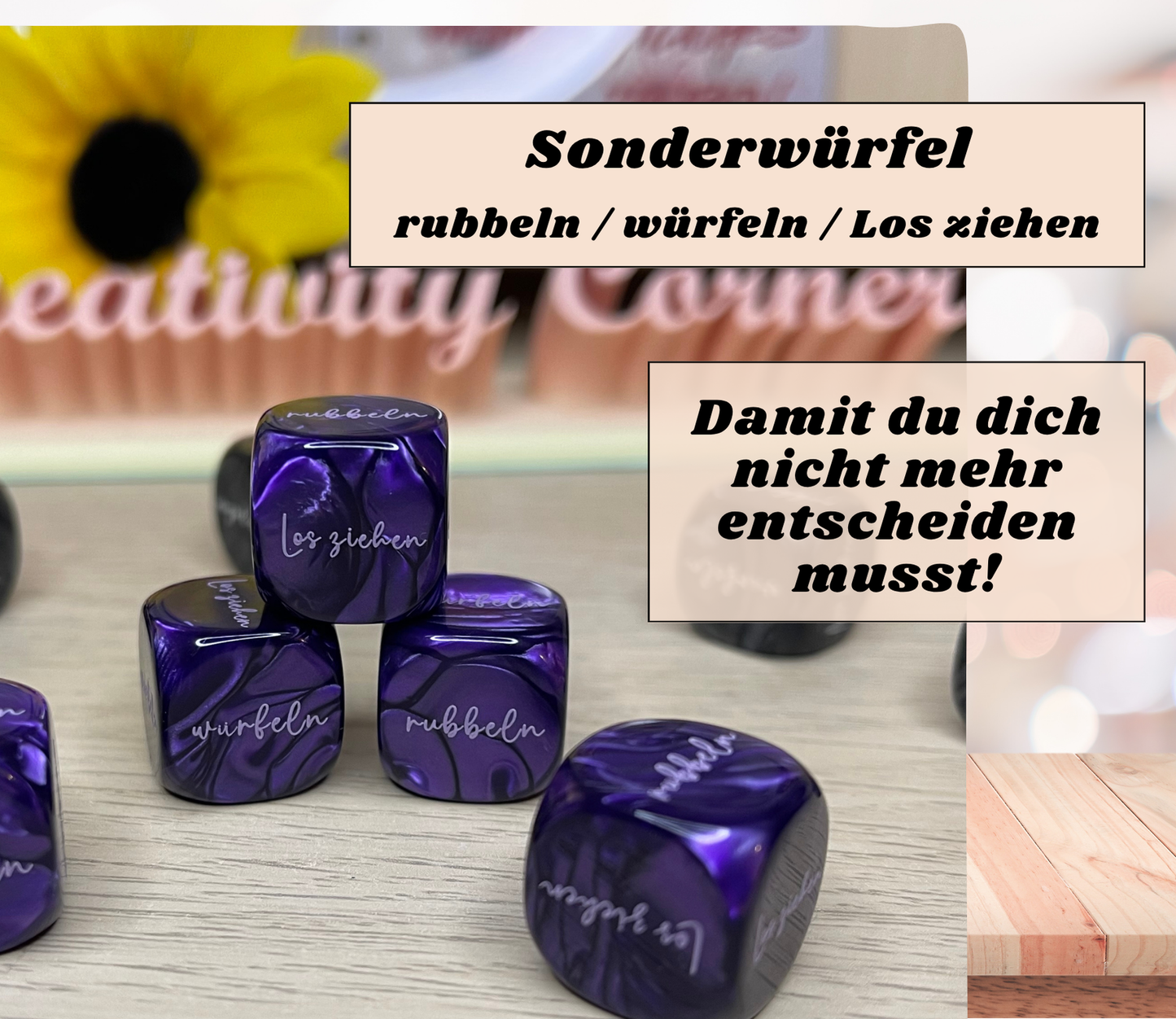 Sonderwürfel - Entscheidungshilfe