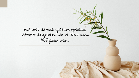 Wenn der Körper „Stopp“ sagt: Wie kleine kreative Inseln uns retten