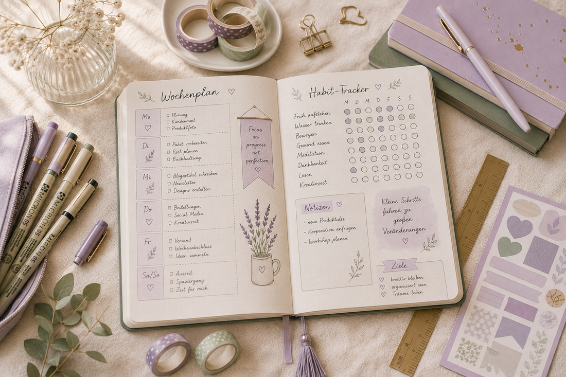 Bullet Journal Guide: Dein kreativer Weg zu mehr Fokus & Organisation
