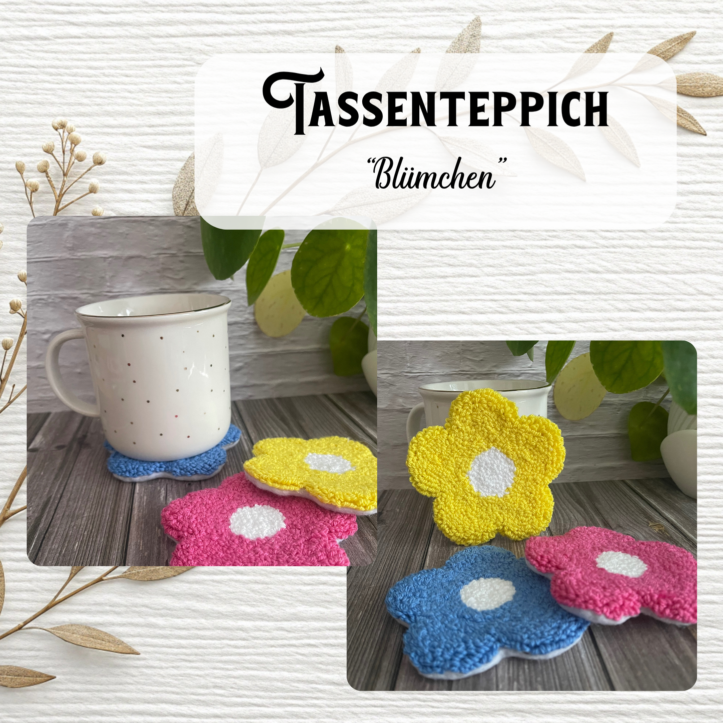Tassenteppich "Blütenzauber"