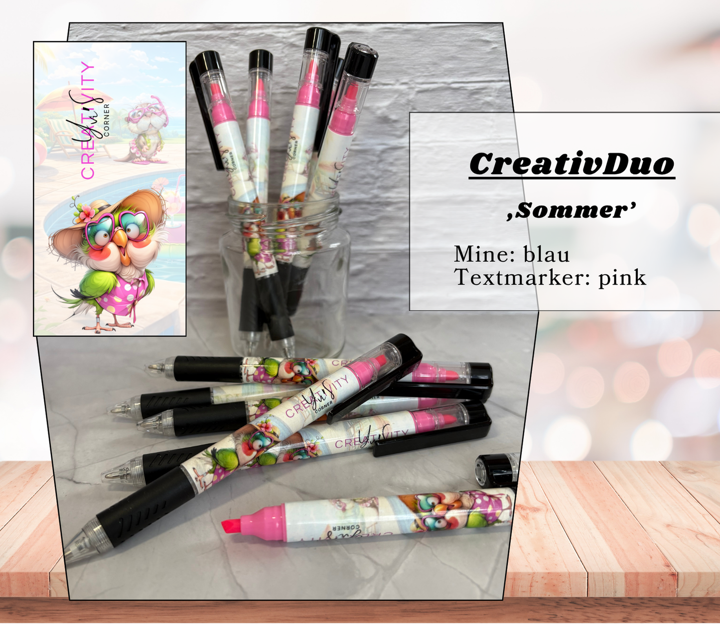 Yvi’S CreativDuo - Kugelschreiber und Marker in Einem