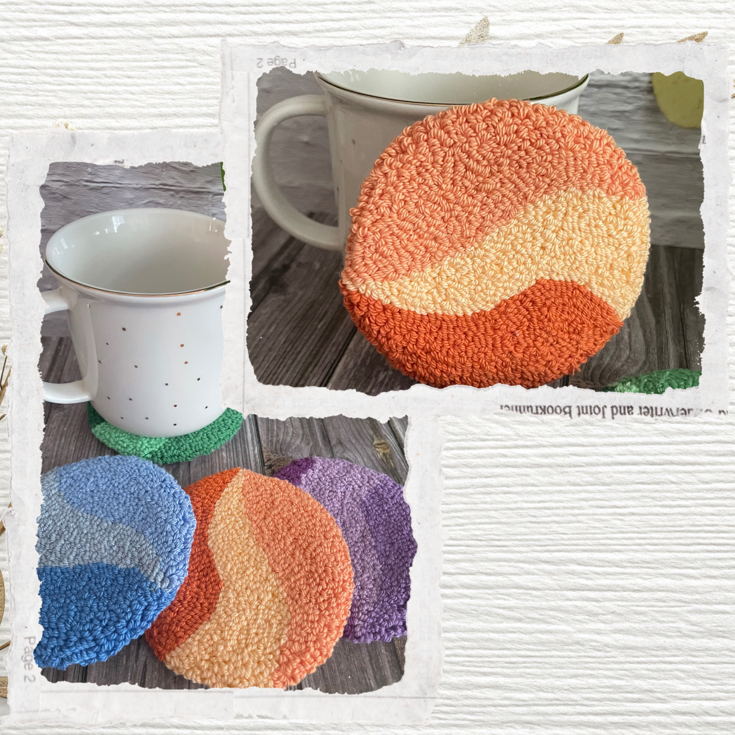 Tassenteppich "Sunset Waves"