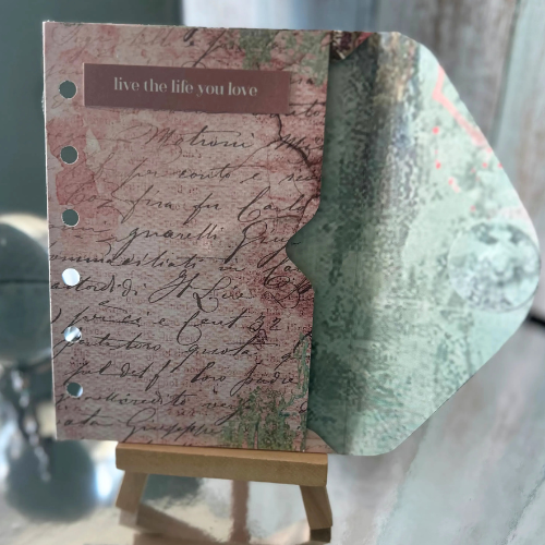 A7 Challenge-Brieftasche "live the life you love" – Stilvoll sparen mit Unikaten