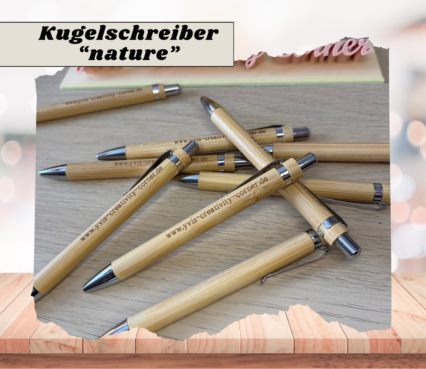Kugelschreiber „nature“ - ‚Yvis Creativity Corner‘