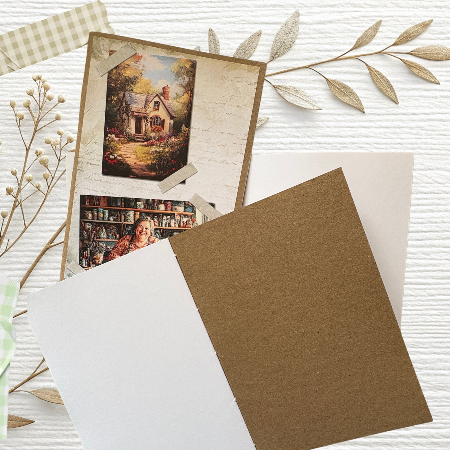 3er-Set Notizbücher „Kreative Auszeit“ – Dein Platz für Ideen & Träume