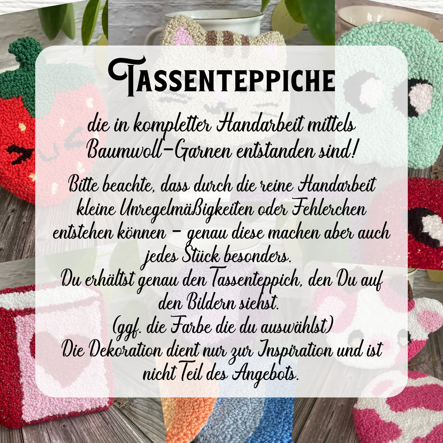Tassenteppich "Blütenzauber"