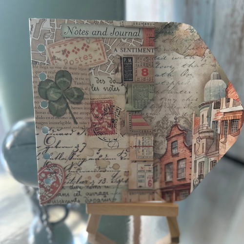 A7 Challenge-Brieftasche "Notes ans Journal" – Stilvoll sparen mit Unikaten