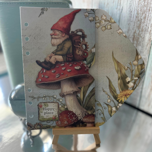 A6 Challenge-Brieftasche "Happy place" – Stilvoll sparen mit Unikaten