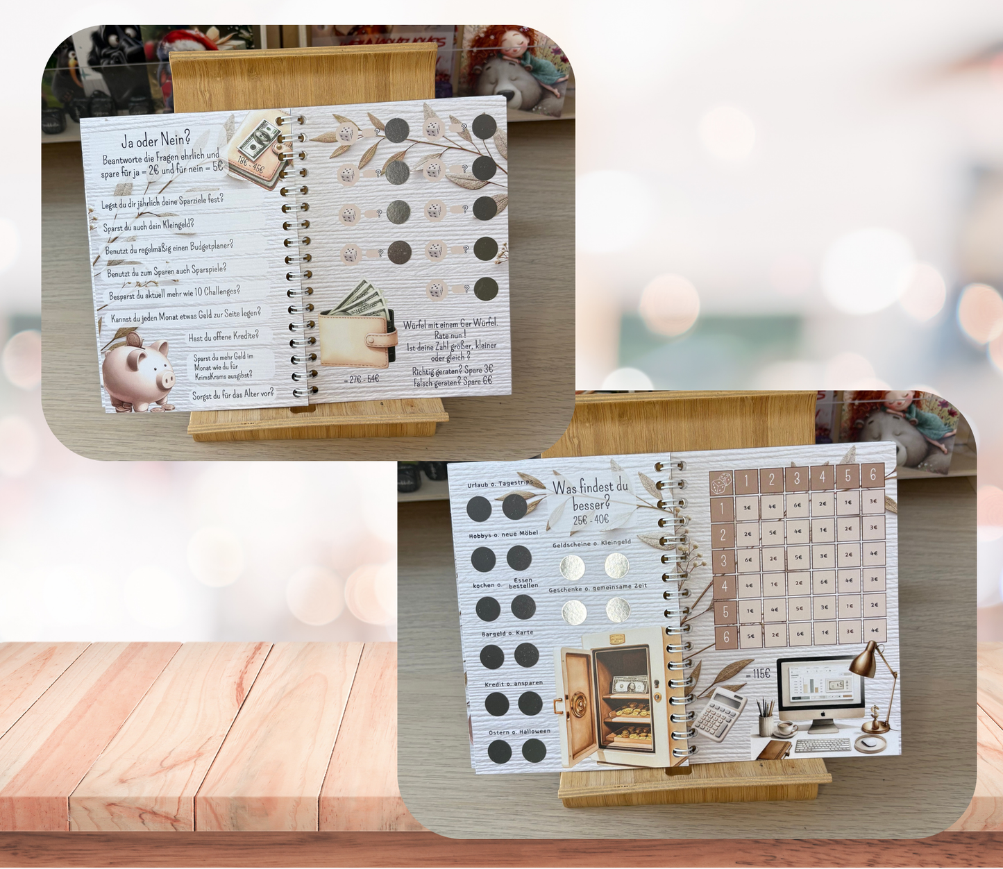 Sparplan „Notgroschen 2.0“, A6, Spiralbindung