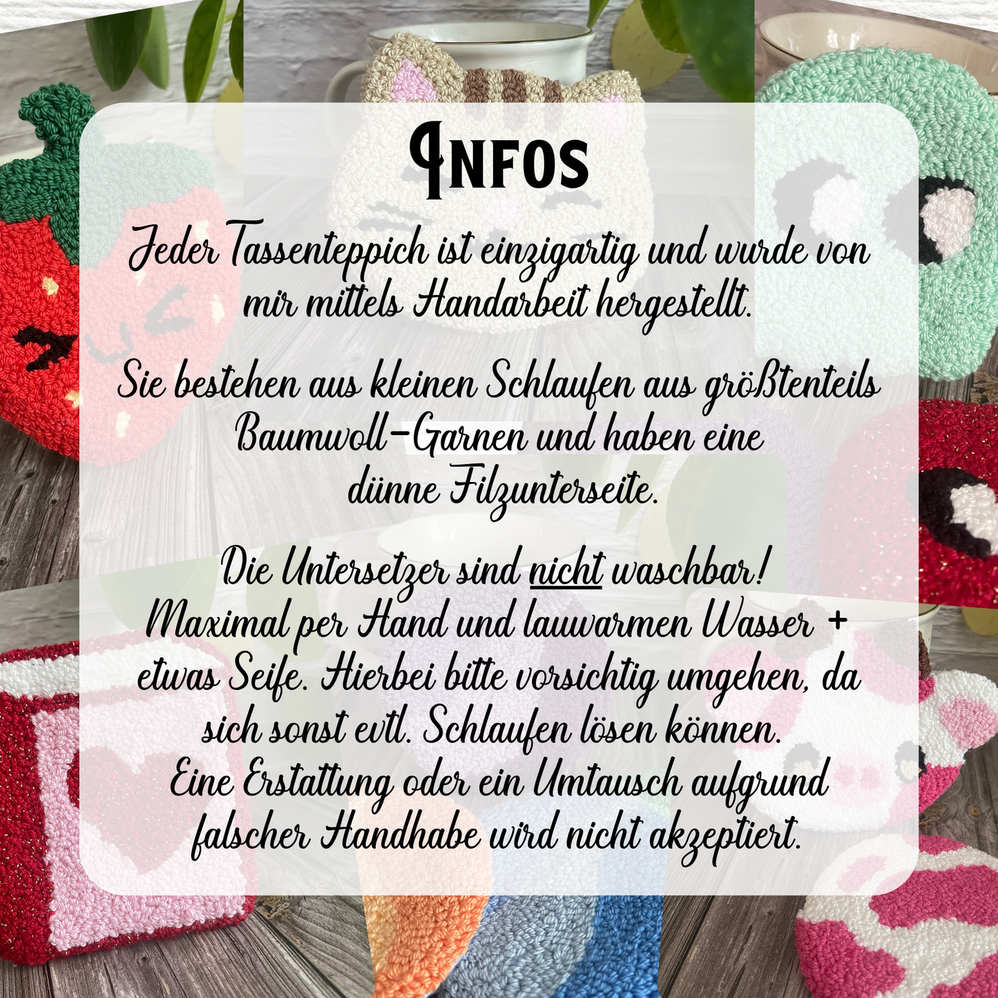 Tassenteppich "Blütenzauber"