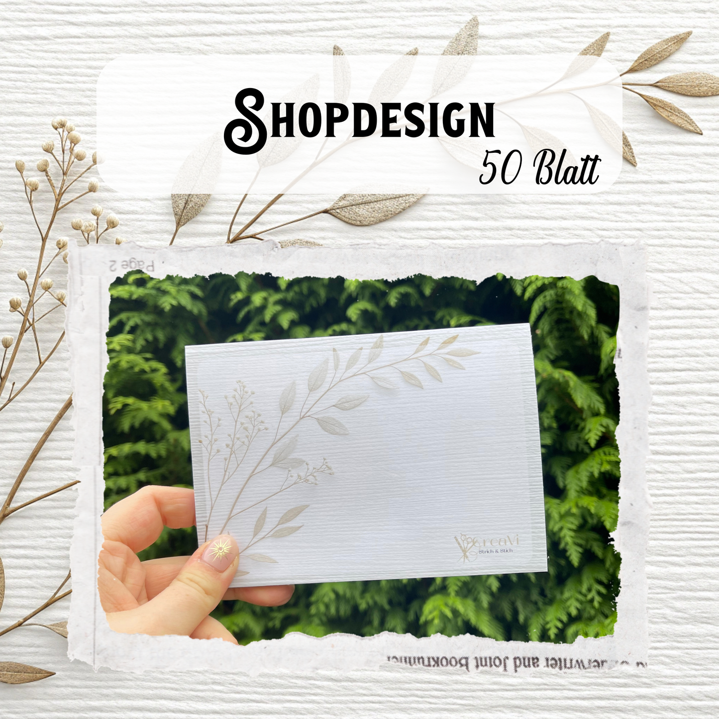 Block „CreaVi - Shopdesign“ A6