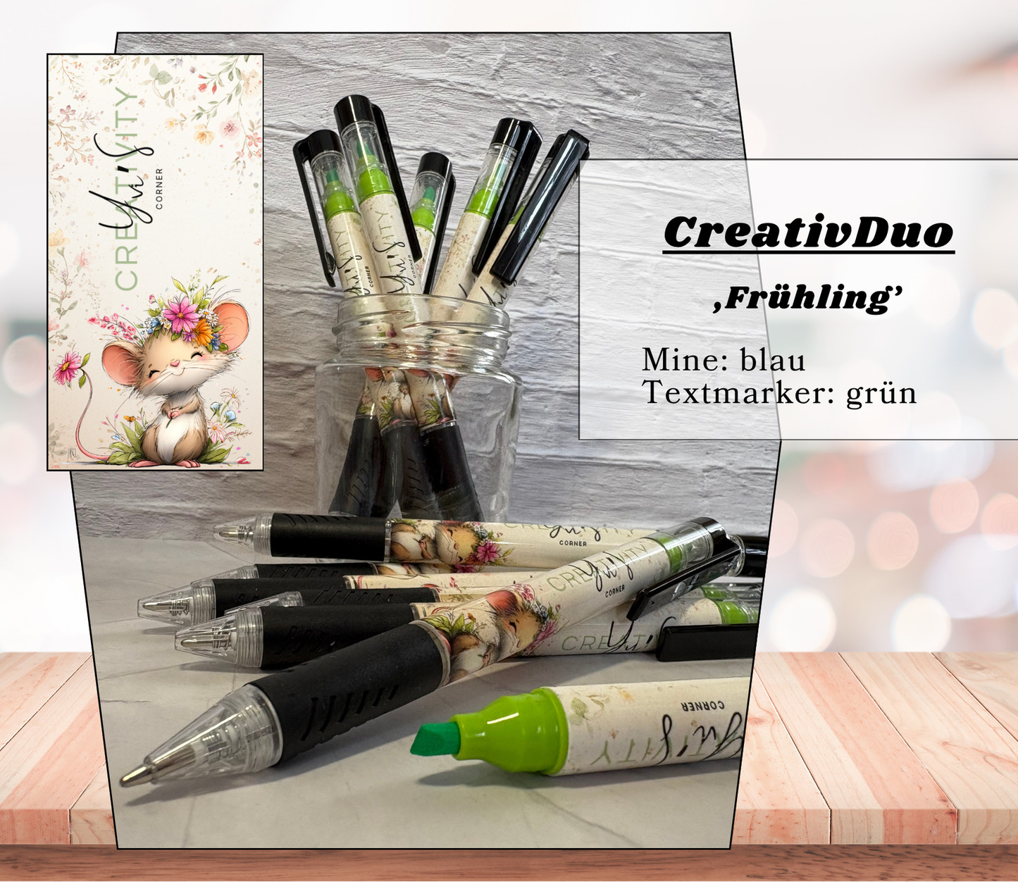 Yvi’S CreativDuo - Kugelschreiber und Marker in Einem