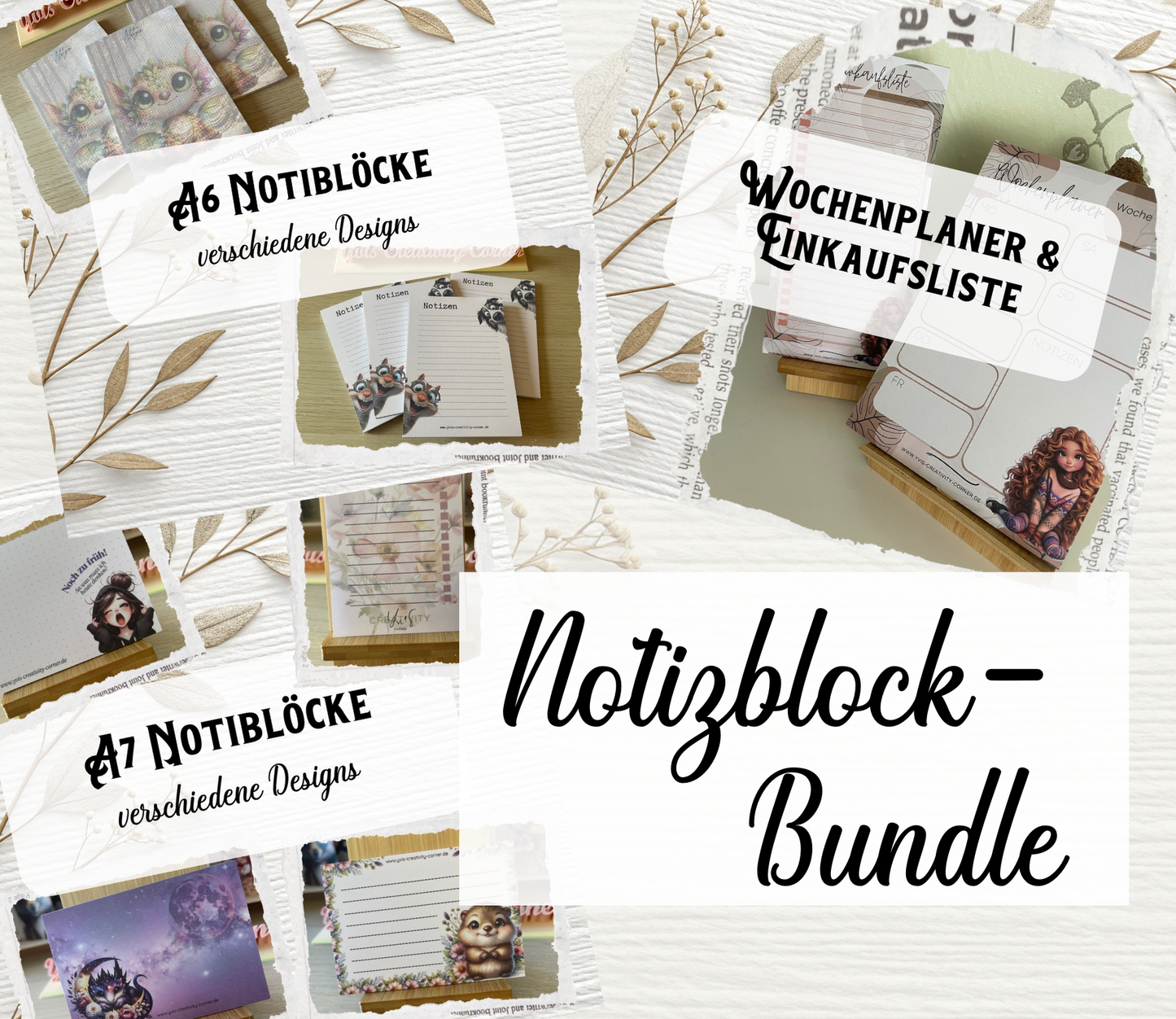Notizblock-Bundle