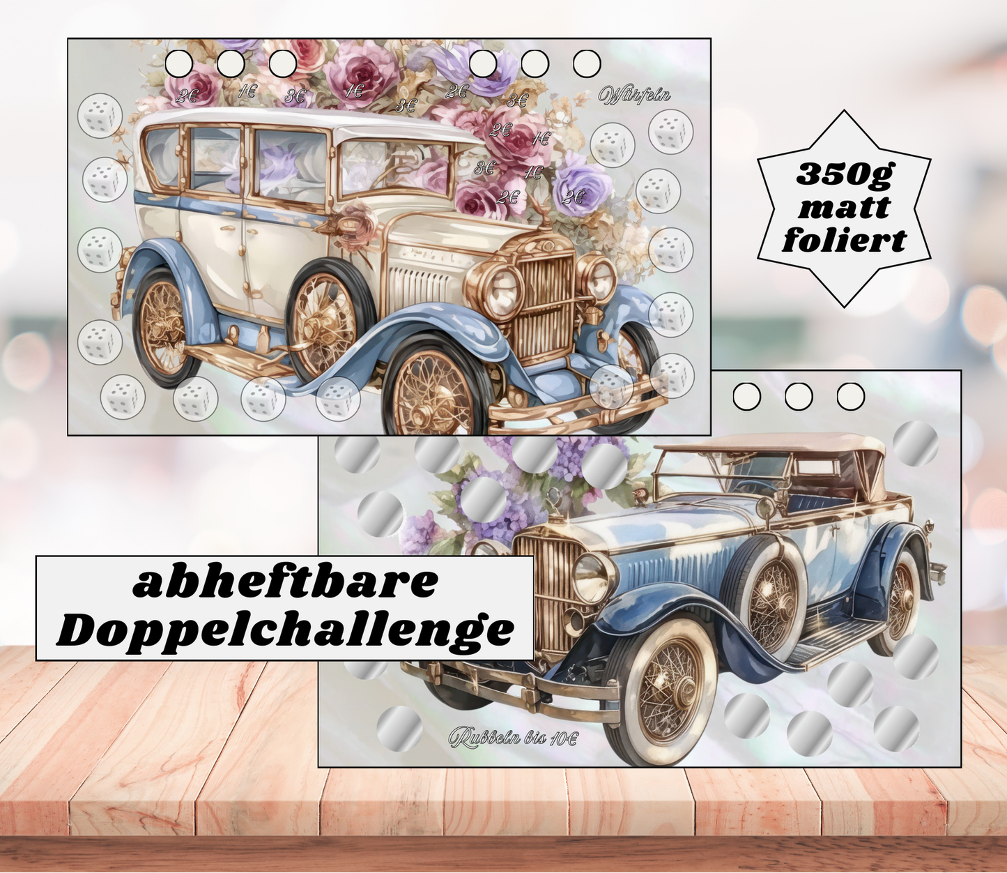 Sparchallenge-Set "Auto-elegant", A6