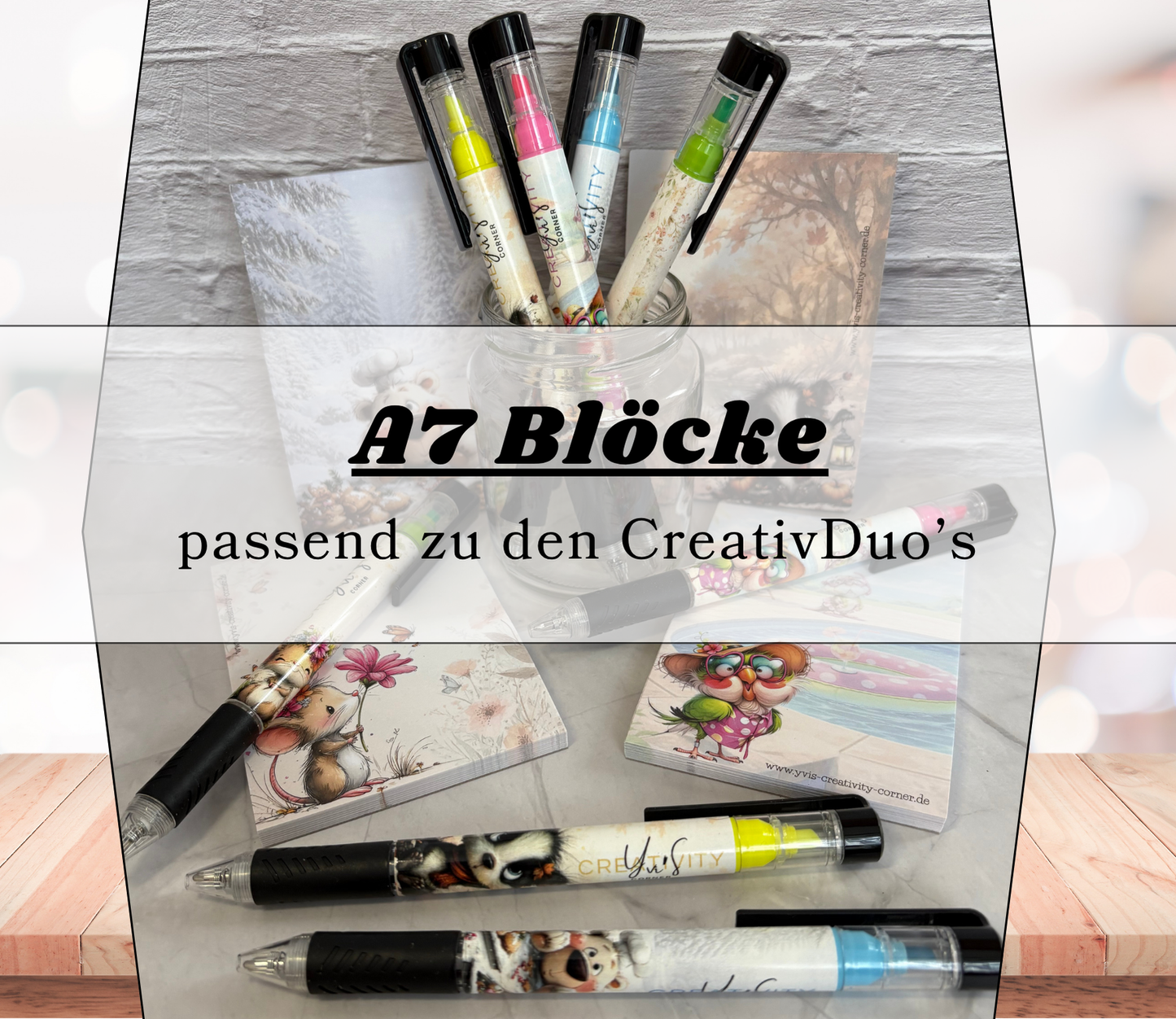 A7 Blöcke - passend zu den CreativDuo‘s