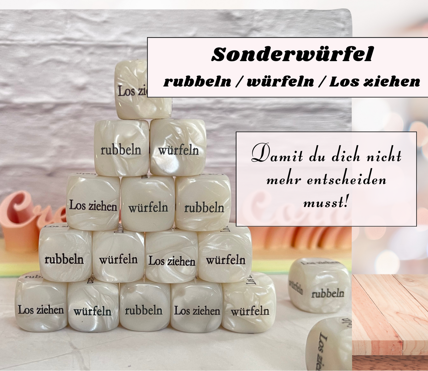 Sonderwürfel - Entscheidungshilfe