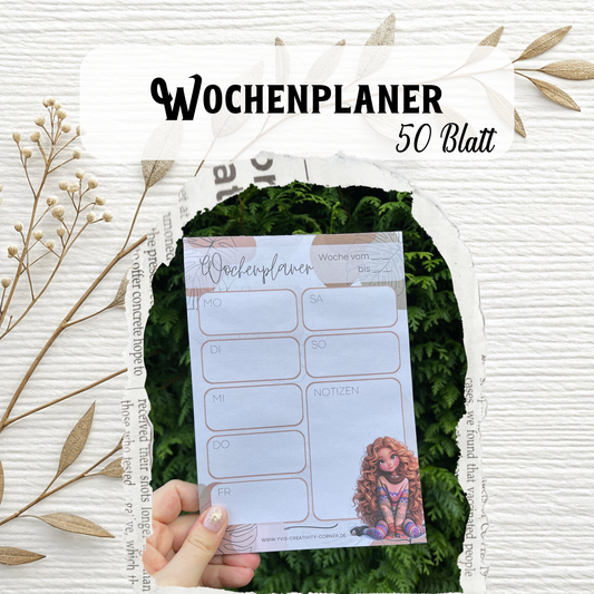 Wochenplaner Block „Shopdesign“ A5