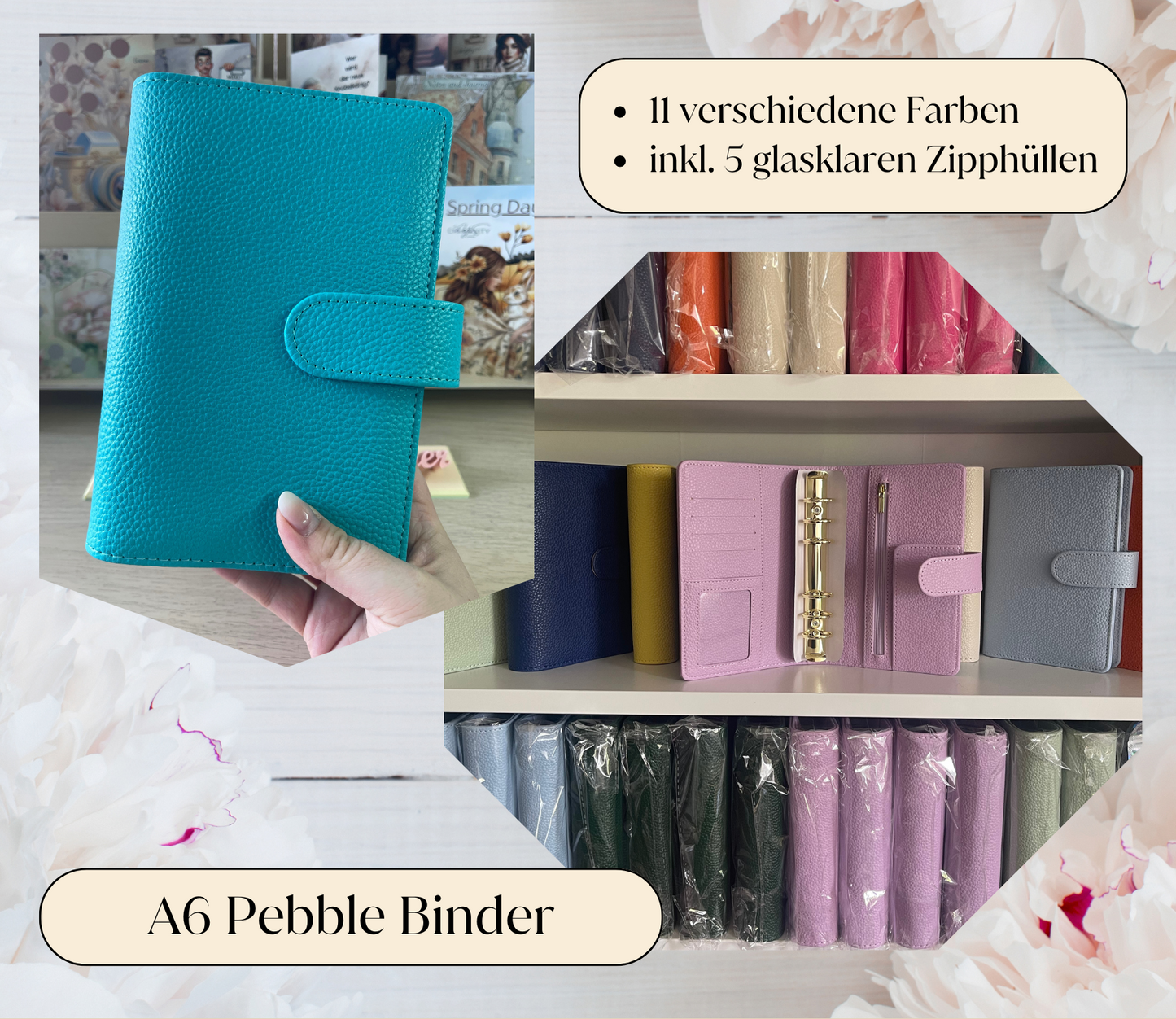 Pebble-Binder A6
