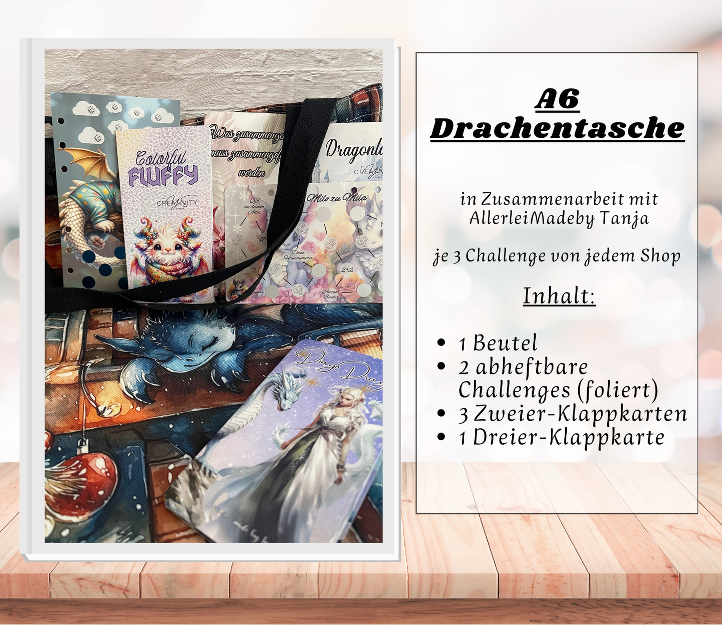 A6 Drachenbox - in Zusammenarbeit mit AllerleiMadeByTanja