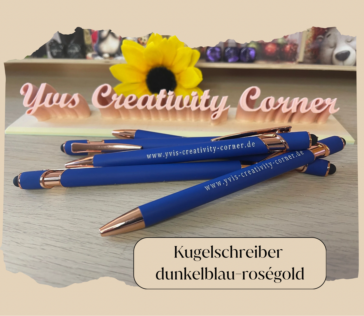 Kugelschreiber - verschiedene Ausführungen - ‚Yvis Creativity Corner‘