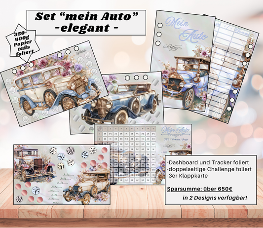 Sparchallenge-Set "Auto-elegant", A6