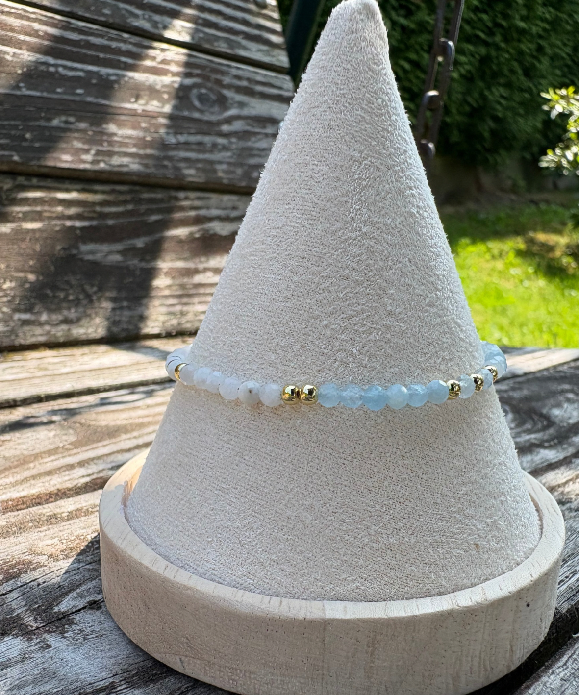 Perlenarmband - verstellbar