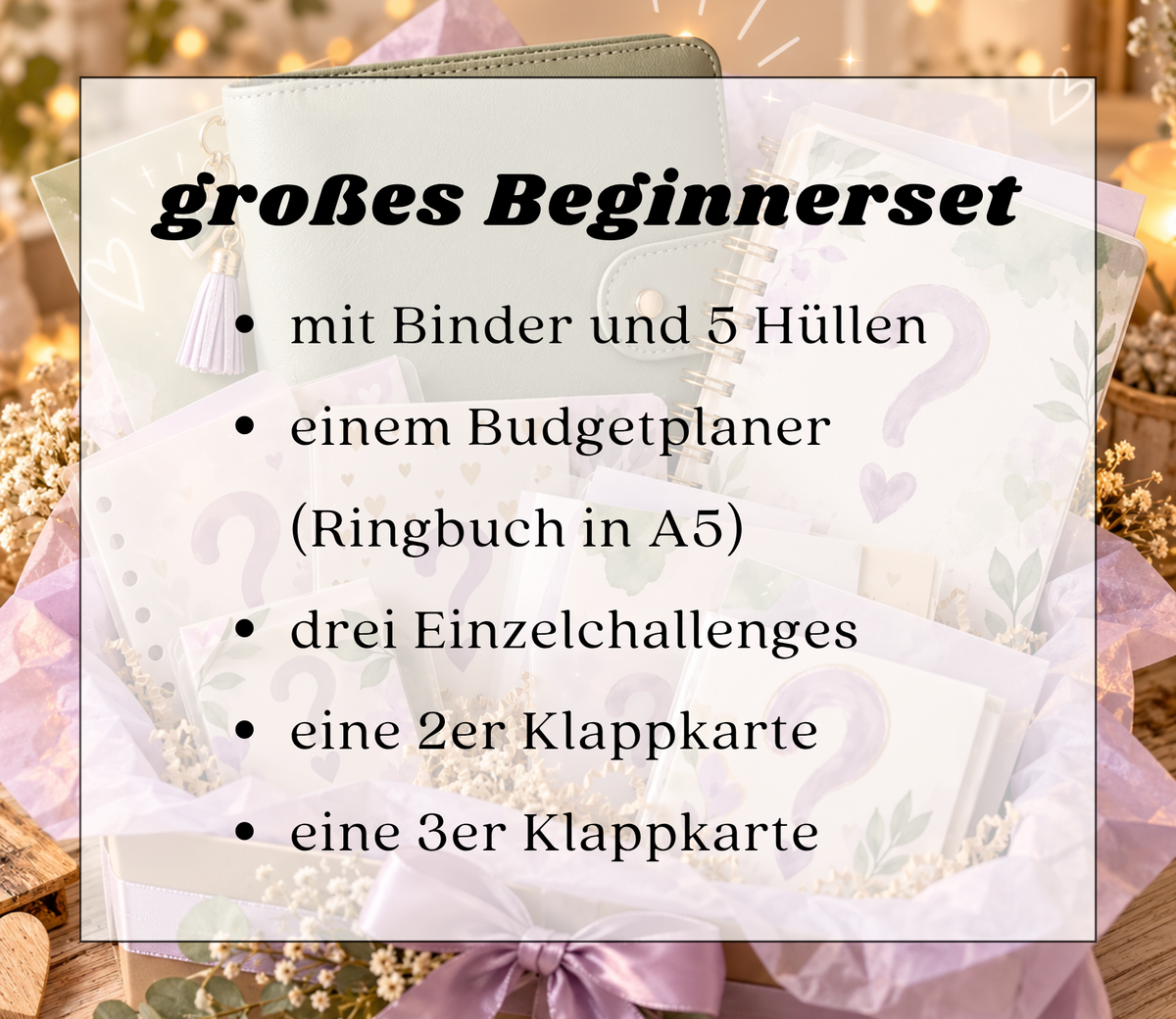 Überraschung-Starterset zum Sparpreis