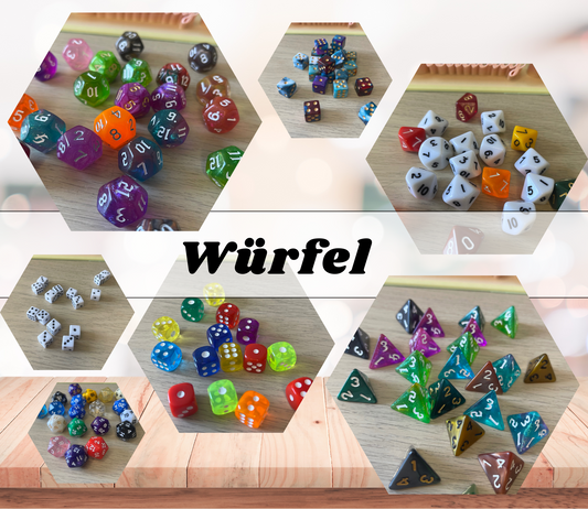Würfel (bitte Beschreibung lesen)