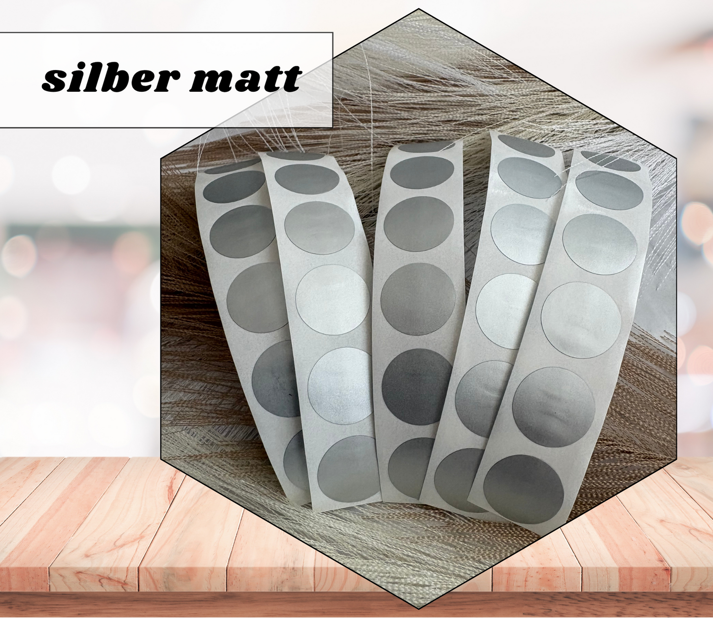 Rubbelsticker 16mm - je 35 Stück