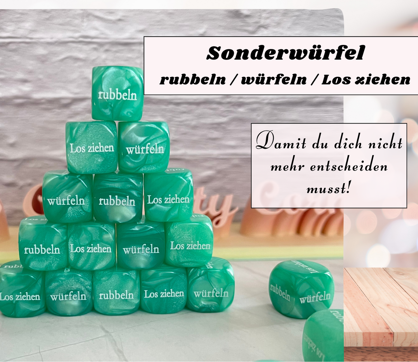 Sonderwürfel - Entscheidungshilfe