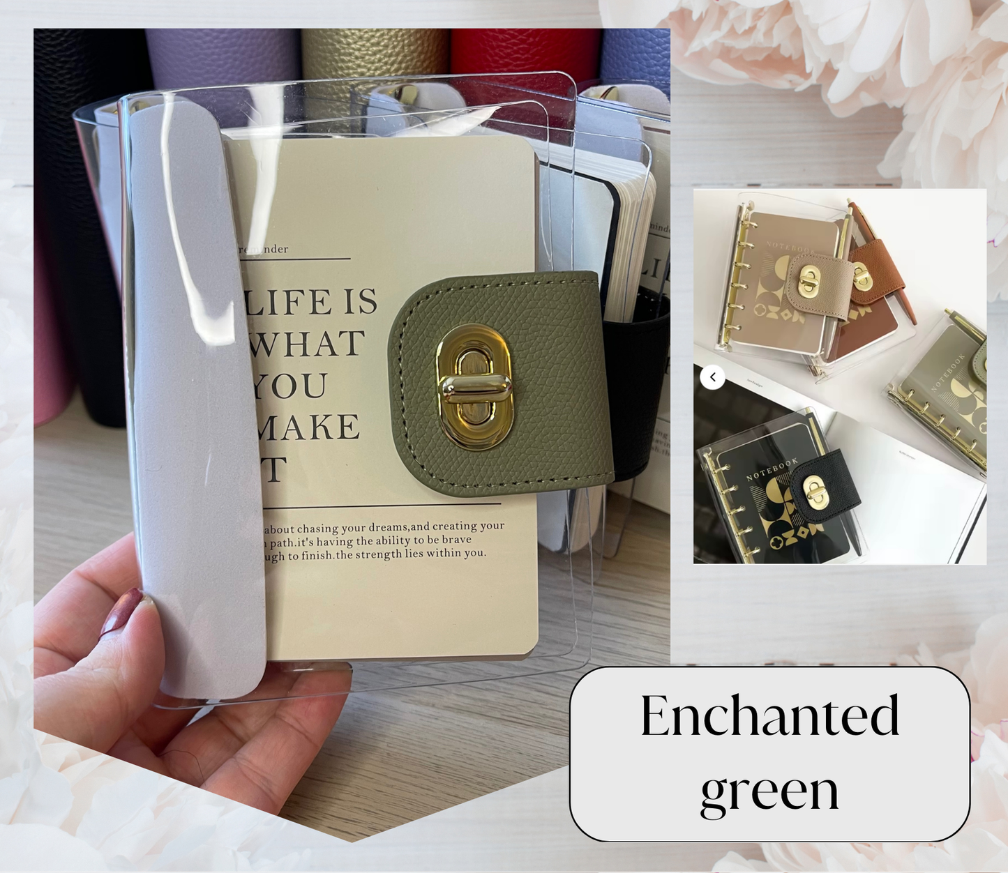 A7 Binder Clear-Chick