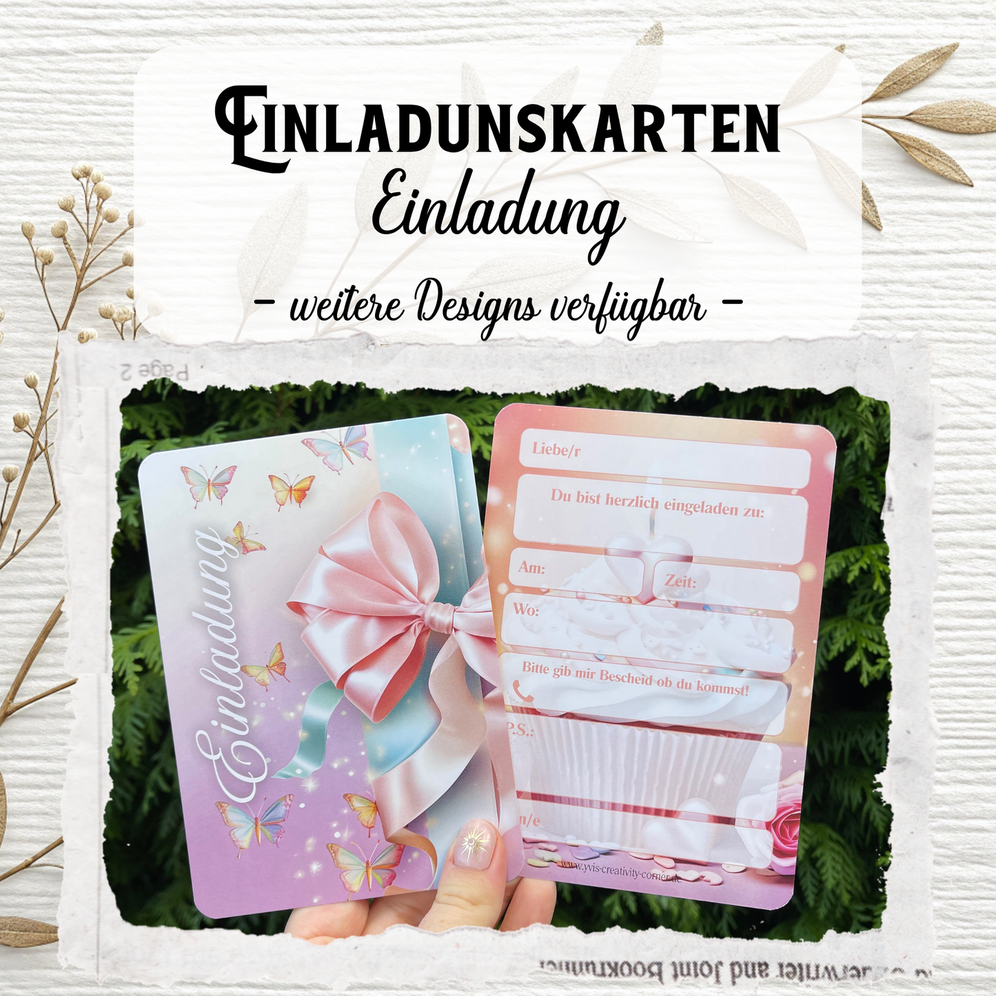 Einladungskarten zum Geburtstag – Verschiedene Designs für Kinder & Erwachsene