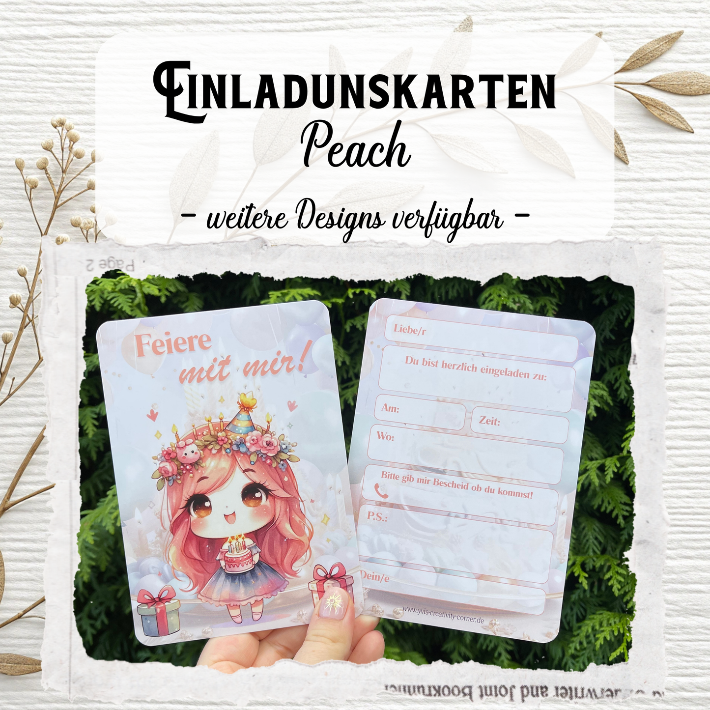 Einladungskarten zum Geburtstag – Verschiedene Designs für Kinder & Erwachsene