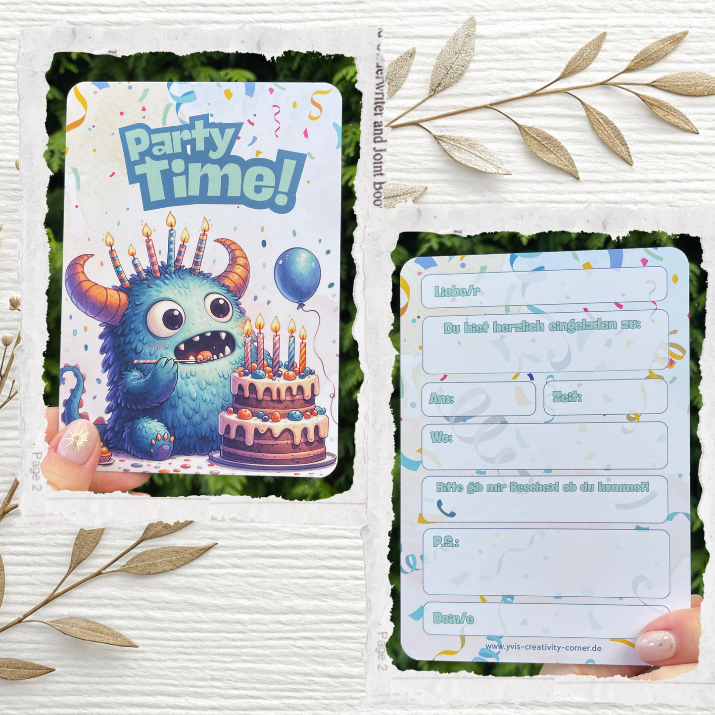 Einladungskarten zum Geburtstag – Verschiedene Designs für Kinder & Erwachsene