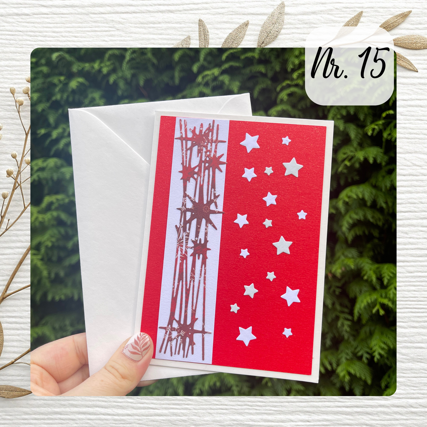 Handgemachte Grußkarten - Weihnachten